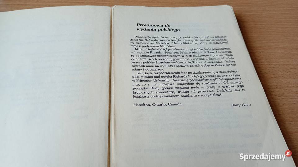 Prawda w filozofii Barry Allen przełożył MS tradycyjny podręcznik Gdańsk