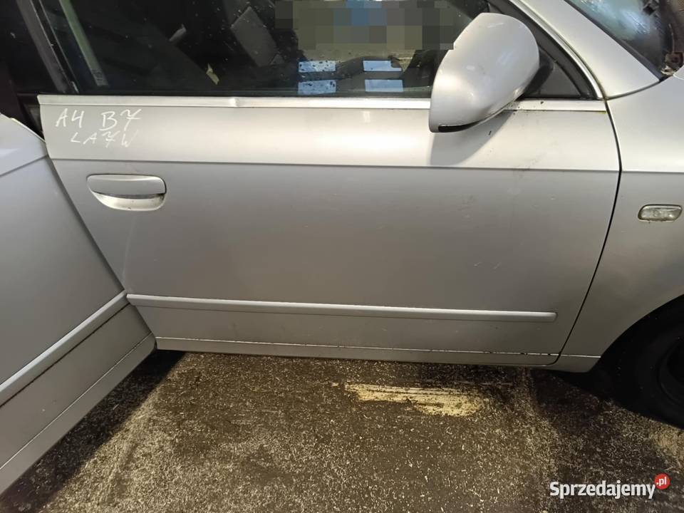 drzwi przednietylne prawelewe Audi A4 B7 Bodzentyn sprzedam