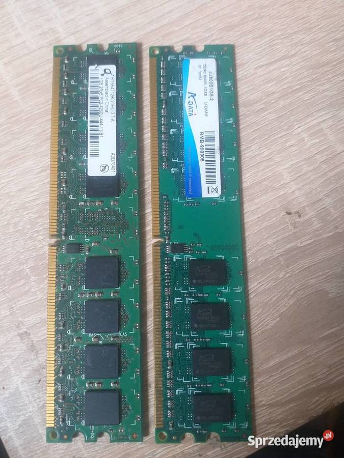 Kości RAM DDR2 1 GB Ostrołęka
