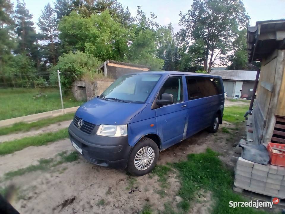 Vw t5 19 105 9 osobowy kamera cofania Wąchock sprzedam