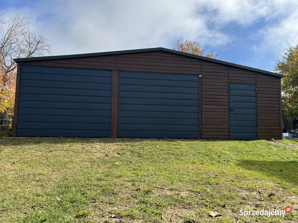Garaż drewnopodobny 8x6 Premium Ostrów Wielkopolski