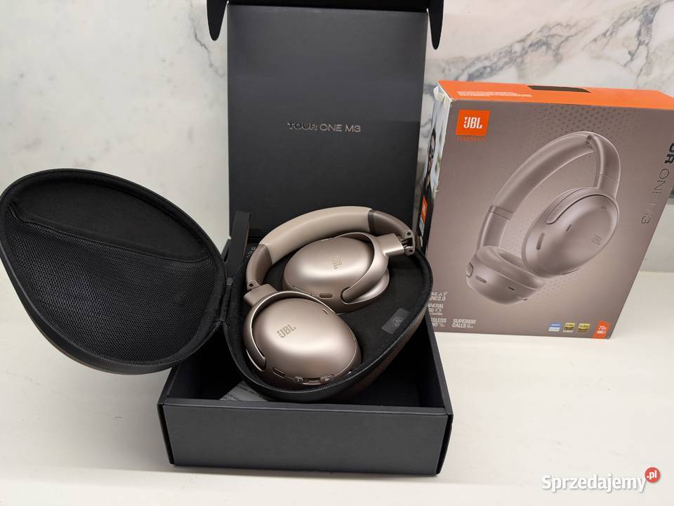 JBL Tour One M3 słuchawki wokółuszne NC latte łódzkie Łódź