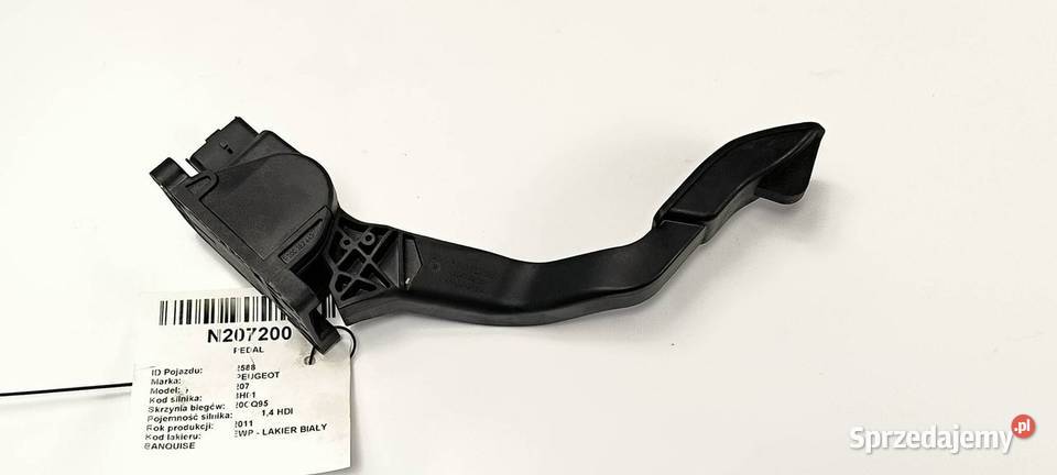 PEDAŁ PEUGEOT 207 0280755174 sprzedam