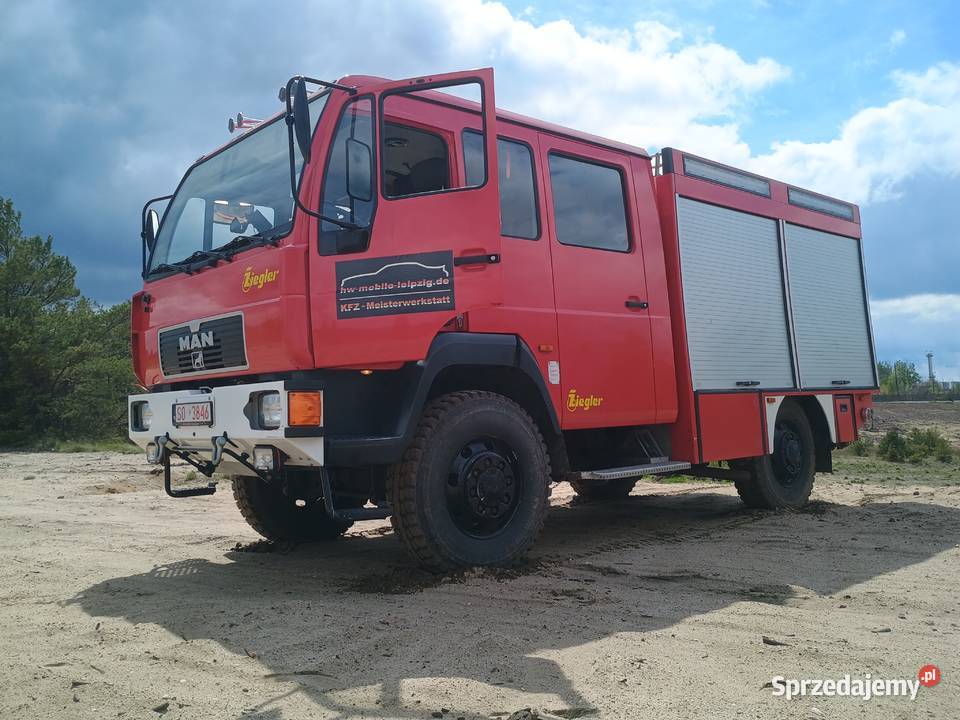 MAN 8165 4x4 Kamper straż samochod serwisowy 9 Woźniki