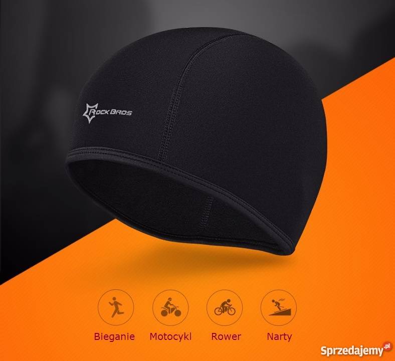 Czapka sportowa RockBros polar thermal logo lubelskie Dęblin