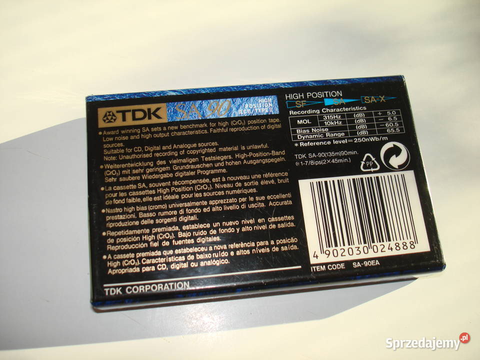 TDK x2 nowe kasety do magnetofonu Chrom Poznań