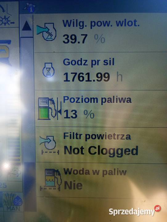 Kombajn Holland CH770 nieuszkodzony Ujazd