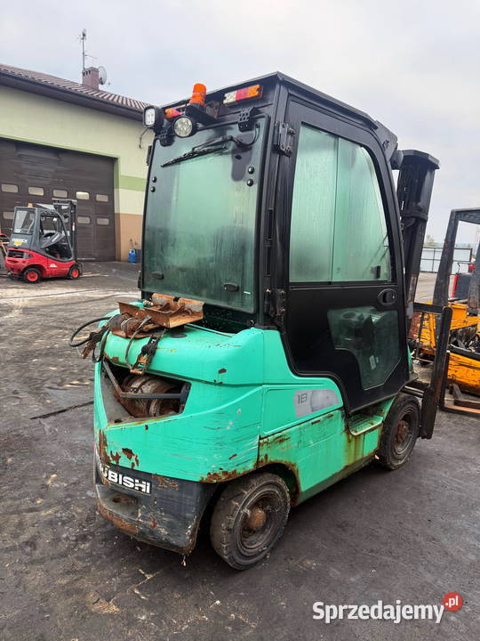 wózek widłowy MITSUBISHI FG18 FG25 kabina łódzkie Działoszyn