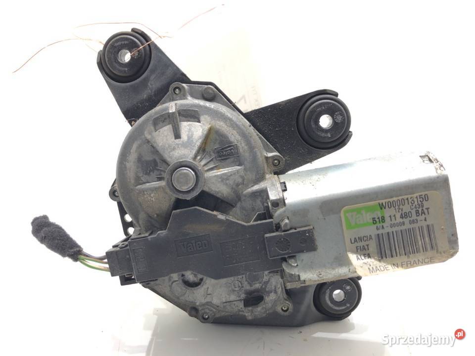 SILNIK WYCIERACZEK TYŁ FIAT DOBLO II 51811480 osobowe Wycieraczki i spryskiwacze