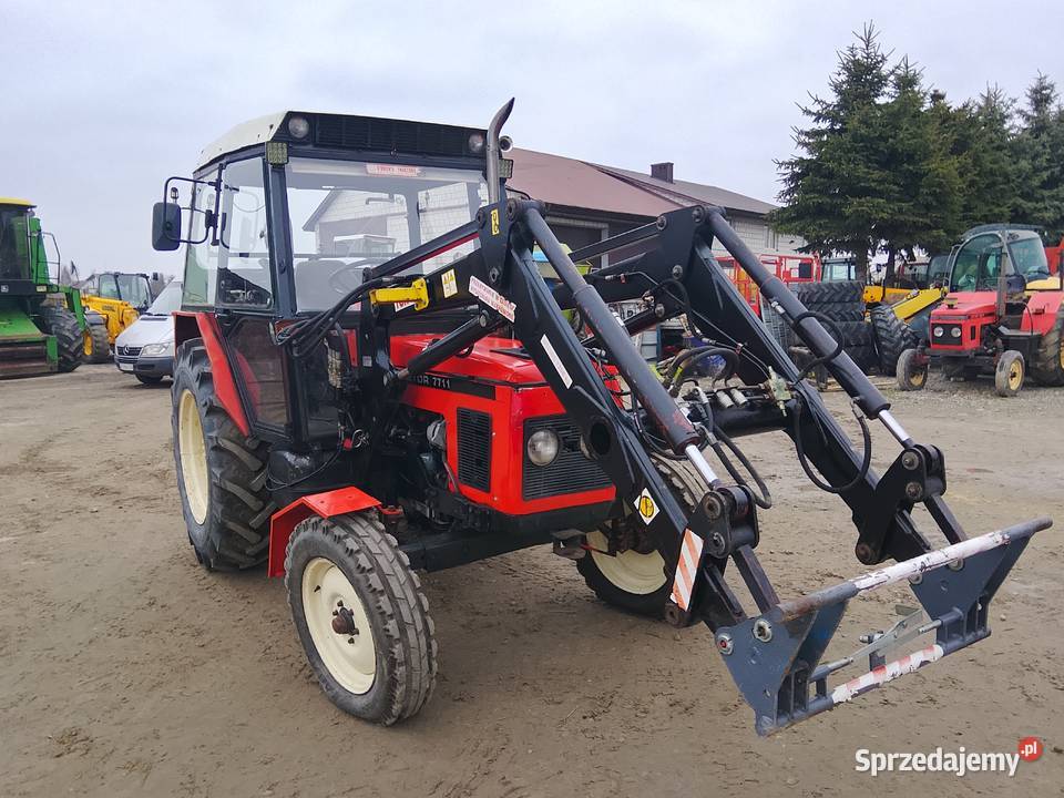 Ciągnik Zetor 7711 z turem 3 sekcyjnym w Skaryszew