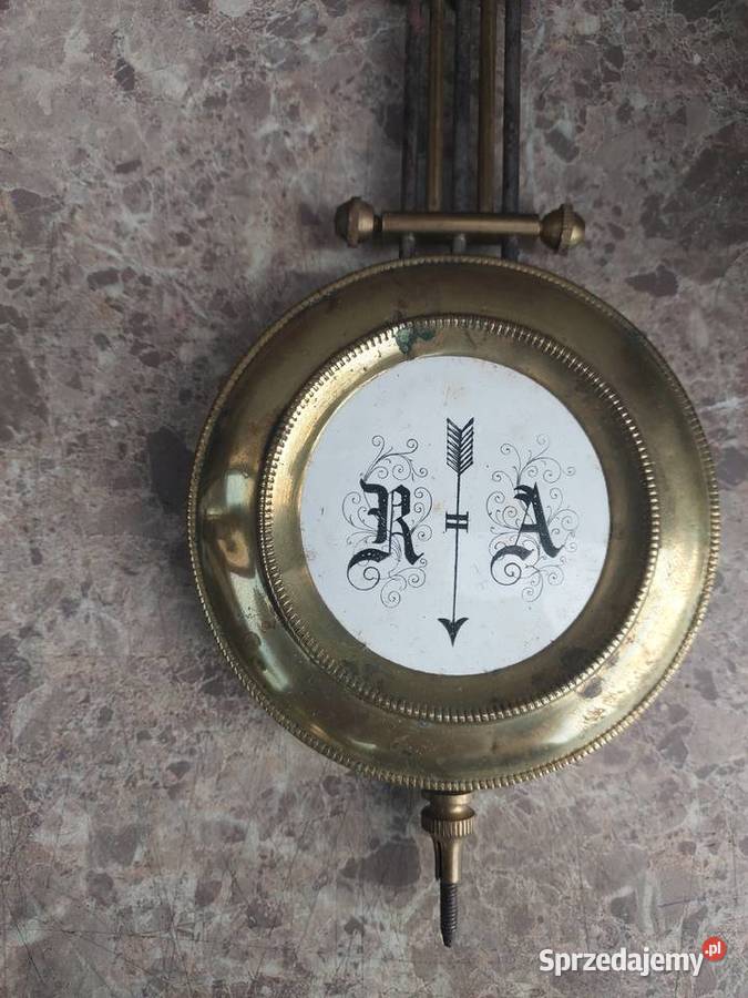 173 Zestaw mechanizm starego małego zegara pomorskie Tczew