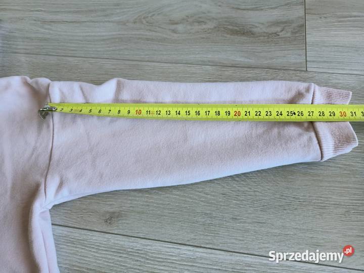 Bluza dziewczęca z kapturem jasnoróżowa 116 Płock sprzedam
