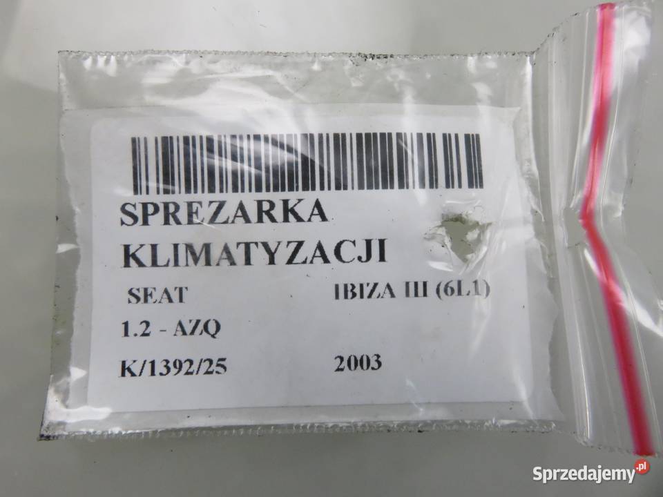 KOMPRESOR KLIMATYZACJI SEAT IBIZA III 12