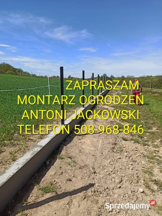 Montaż ogrodzeń Gromnik
