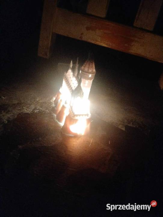 zamek hogwart z harrego pottera jako lampka led