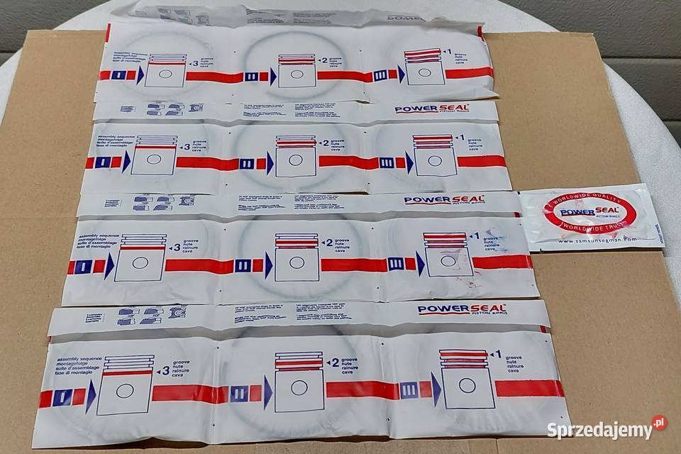 PIERŚCIENIE TŁOKA STD PEUGEOT 206 306 307 BOXER Mielęcin