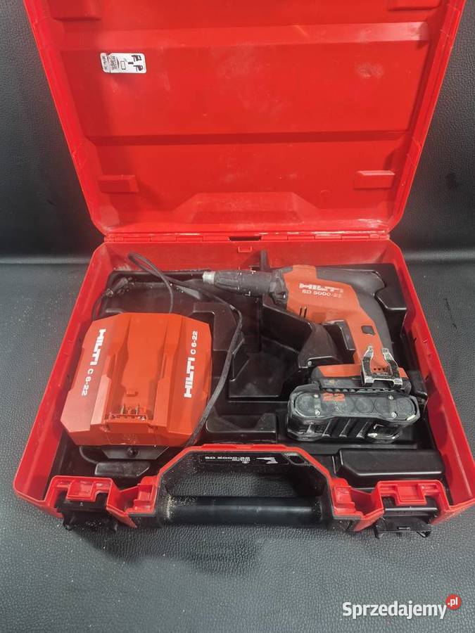 wkrętarka do płyt gipsowych Hilti SD 5000A22 łódzkie Poddębice