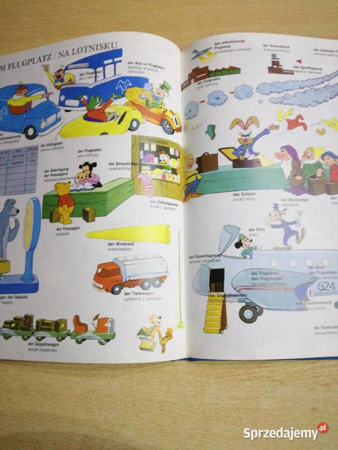 Wielki ilustrowany słownik niemiecko polski niemiecki Kultura i Rozrywka Lublin sprzedam