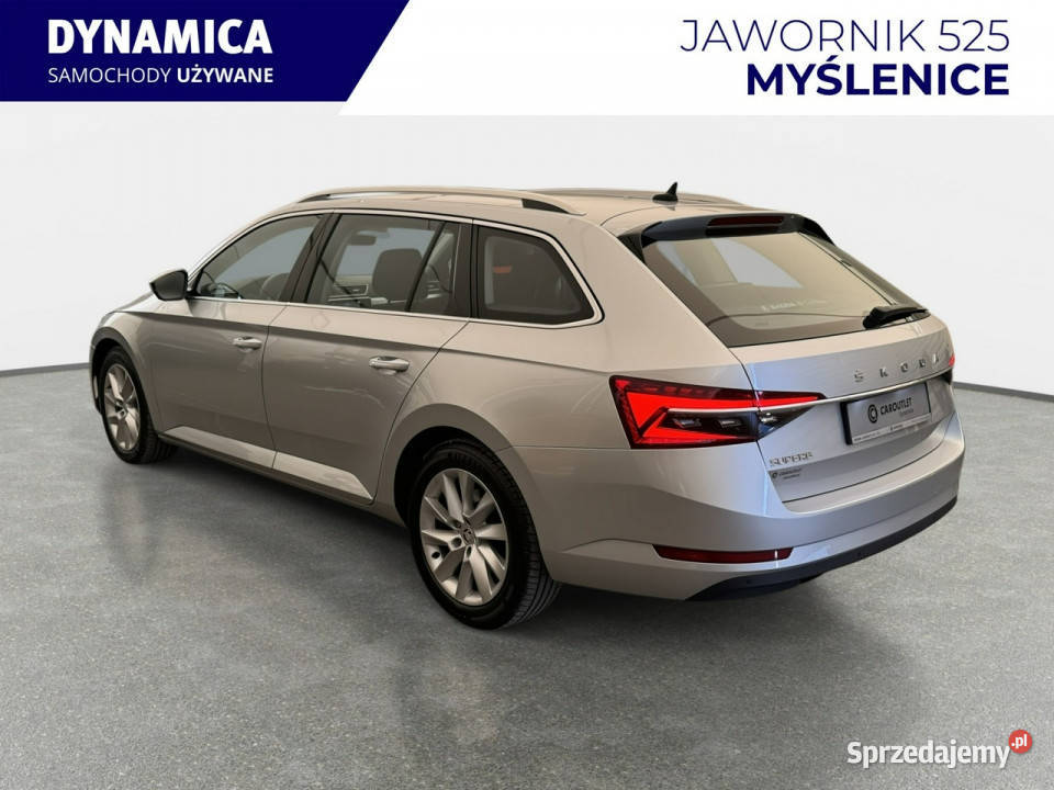 koda Superb Combi Ambition 20TDI 190 DSG 2020 r Zarejestrowany w Polsce Myślenice