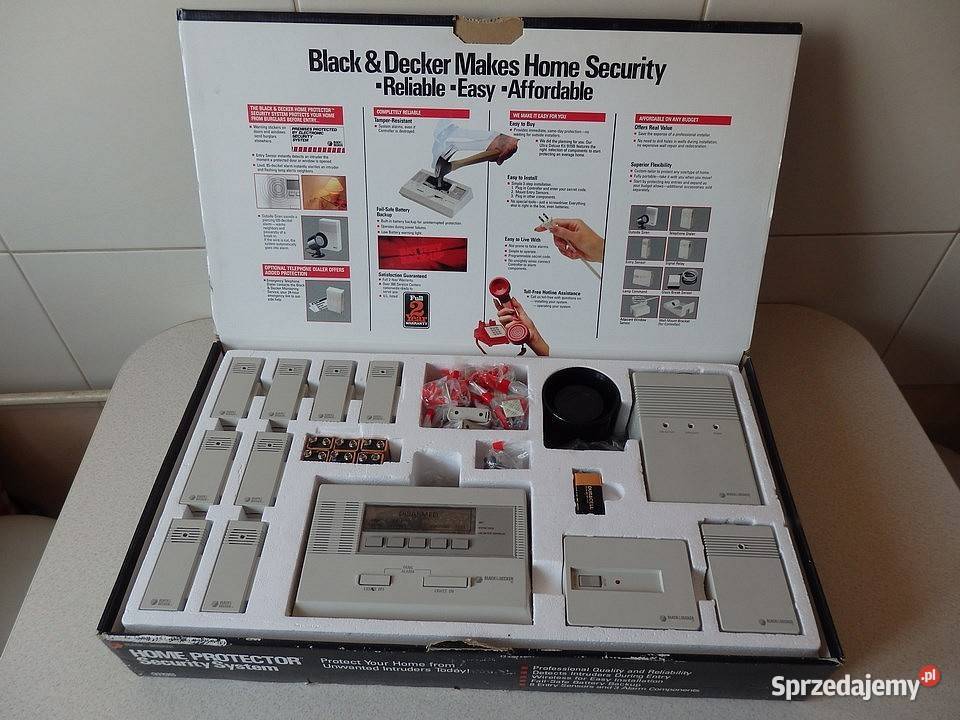 NOWY Alarm BLACK DECKER Bezprzewodowy System do sprzedam