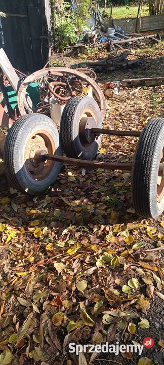 Sprzedam dwie osie z wozu Janów Lubelski