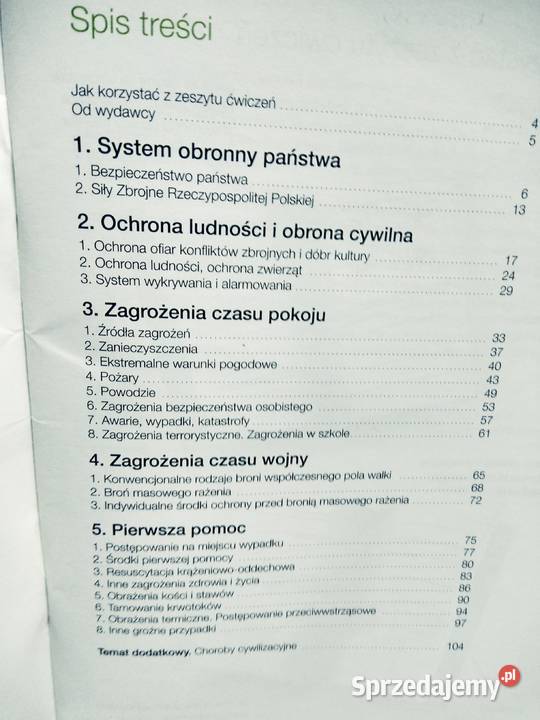 Żyję i działam bezpiecznie szkoła pogimnazjalna Warszawa