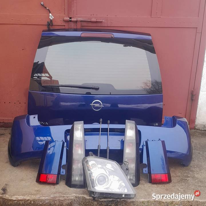 Opel meriva a lift klapa bagaznika zderzak tyl Klapy bagażnika Nisko