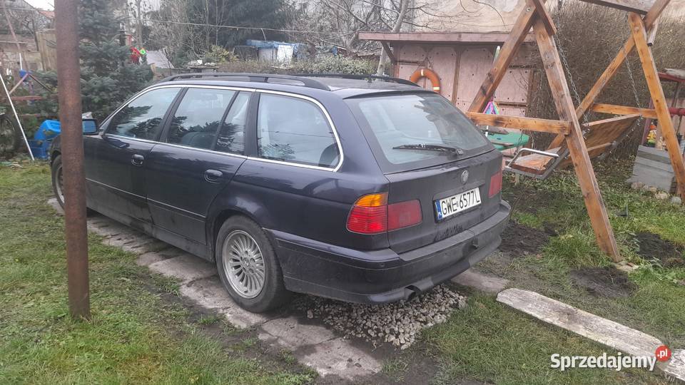 BMW E 39 22 benzyna zamiana na Motocykl 170KM Seria 5 Elbląg