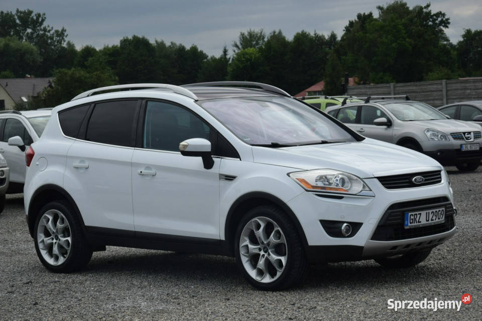 Ford Kuga 20D Navi Kamera Skóra Oryginał Lakier biały Majdan Sieniawski