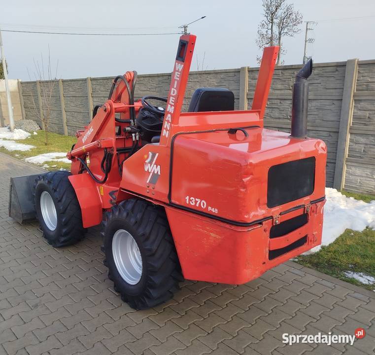 Ładowarka Weidemann 1370 P48 miniładowarka Raszków