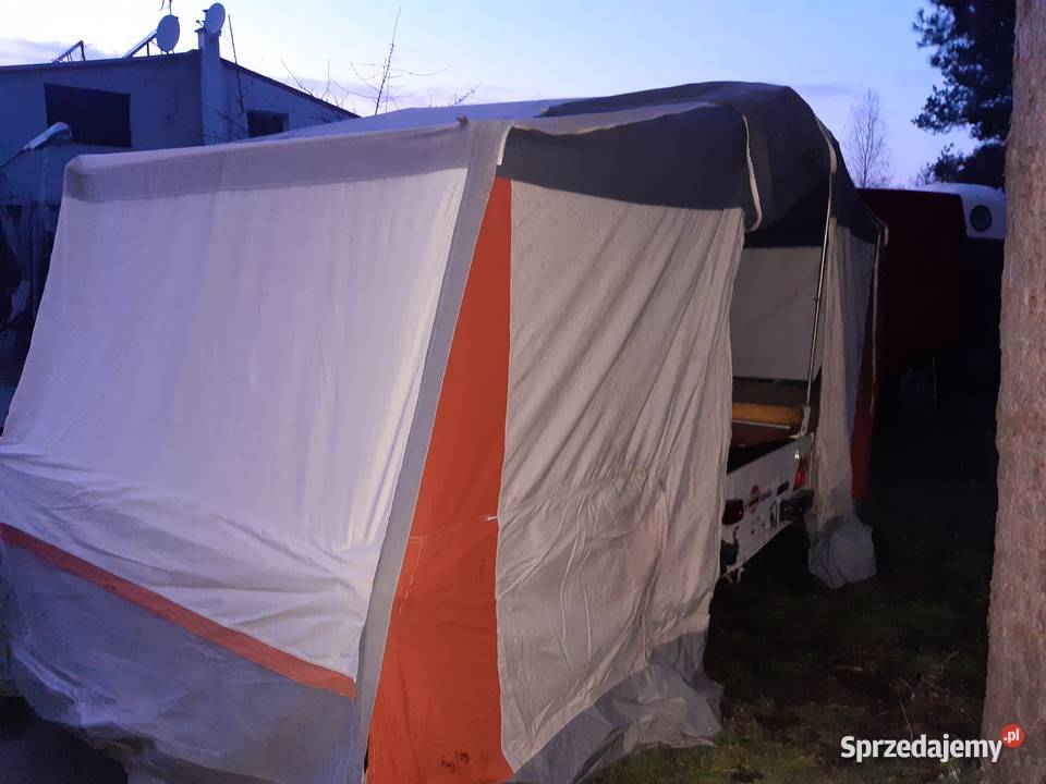 przyczepa namiot lekka alpen kruzer walker Milicz sprzedam