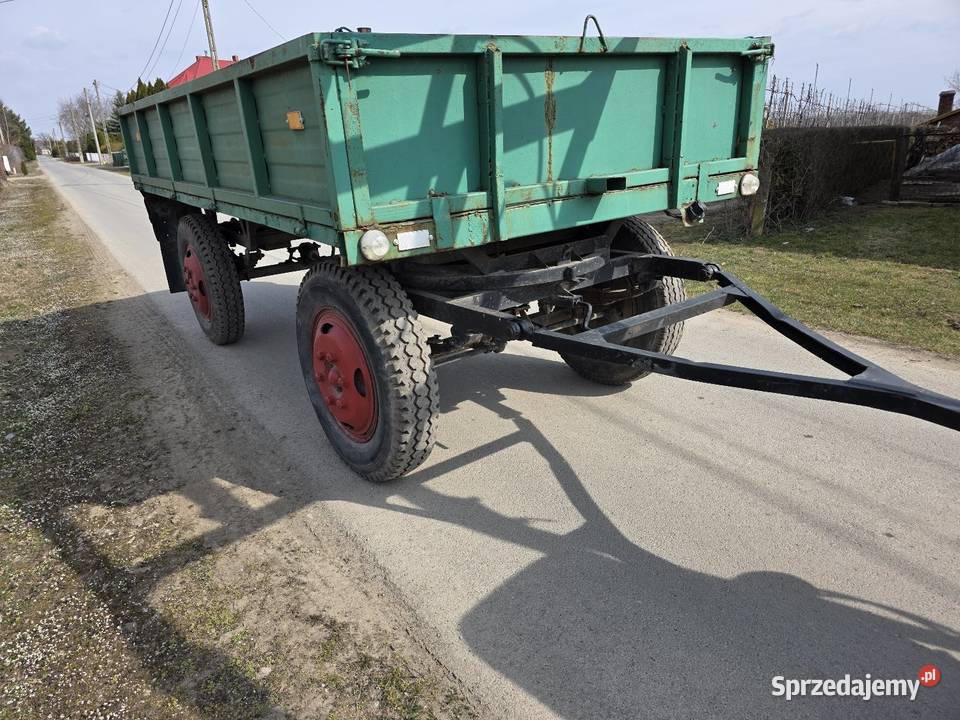 Przyczepa rolnicza dwuosiowa sztywna Rolnictwo Samborzec