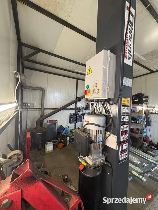 Podnośnik dwukolumnowy 4000 Phoenix 2 letni mało Chałupki