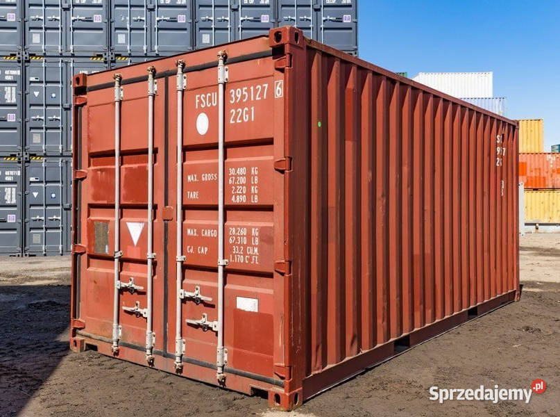 Kontener morski magazynowy budowlany 20DV 6 Warszawa