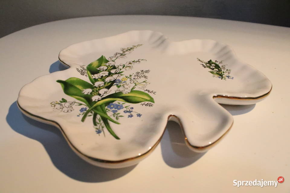 Porcelanowy talerzyk koniczynka PRL 2 Wrocław sprzedam
