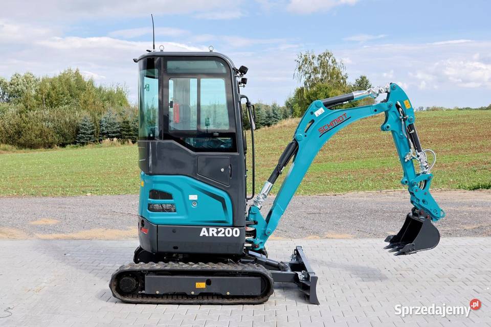 Mini Koparka SCHMIDT AR200 rozsuwane gąsienice Gąsiennice Piotrków Trybunalski