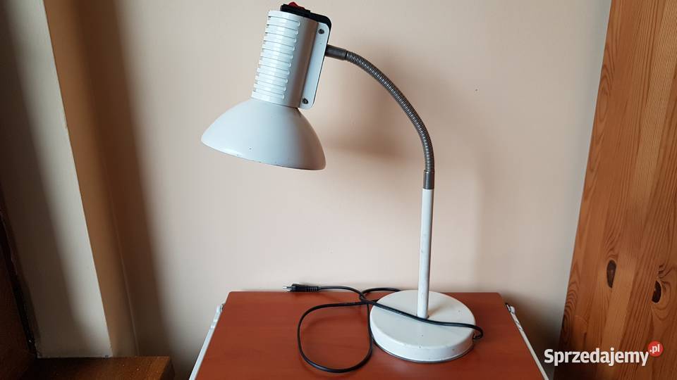 Lampka biurkowa ART Polam Wilkasy PRL śląskie Dąbrowa Górnicza sprzedam