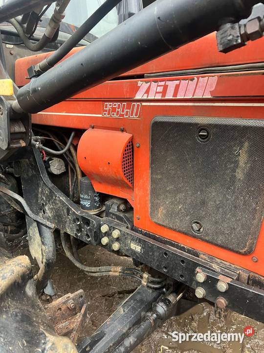 Zetor 5340 z ładowaczem Trac Lift 120 carraro Zetor Gizałki sprzedam