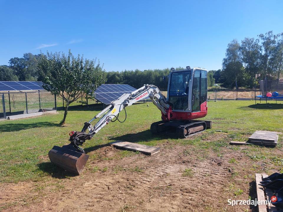 Minikoparka Takeuchi TB230 leasing 28t 2018r