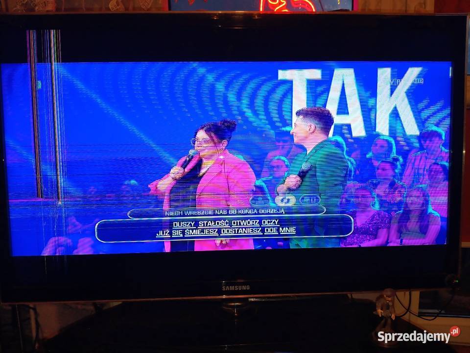 Telewizor Samsung 40 Uszkodzony Legnica