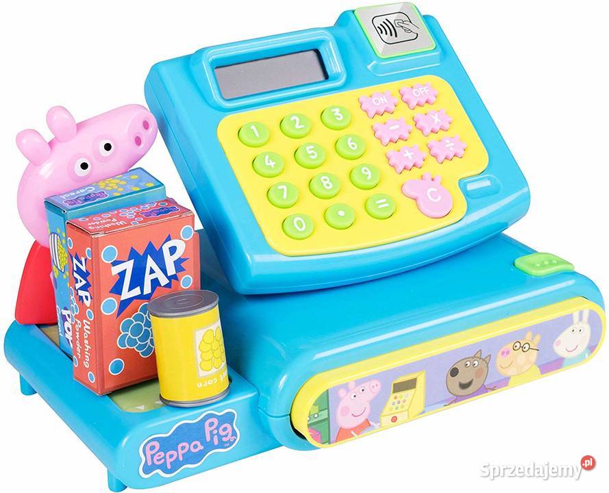 Świnka Peppa Pig Kasa Fiskalna Zabawa w Sklep Mogilany