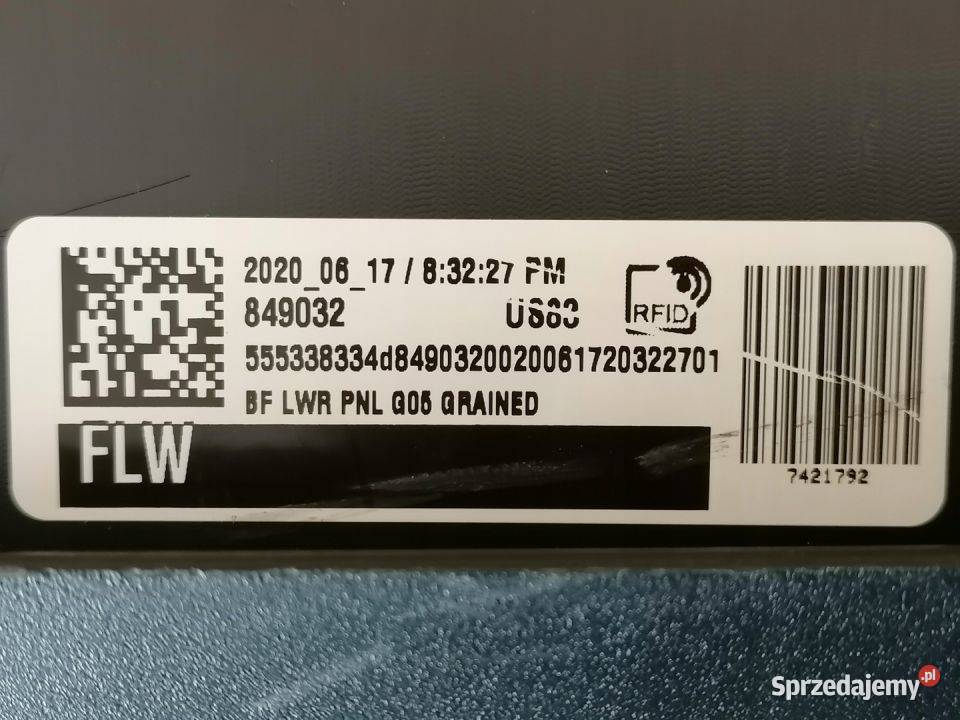 BMW X5 G05 18 DOKŁADKA zderzak przód 7425472 Spoilery