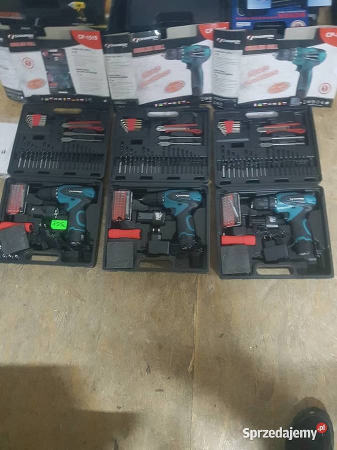 DUŻY ZESTAW WKRĘTARKA WIERTARKA 2AKU18V NA Głogowa