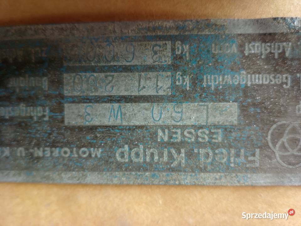Krupp powojenny 1960 Samochody ciężarowe Jarosław