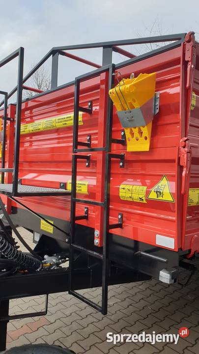 Techmont Przyczepa tandem PTTCW 310 10 t podlaskie Białystok