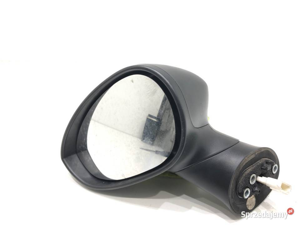 LUSTERKO LEWY FIAT 500 Hatchback SREBRNY