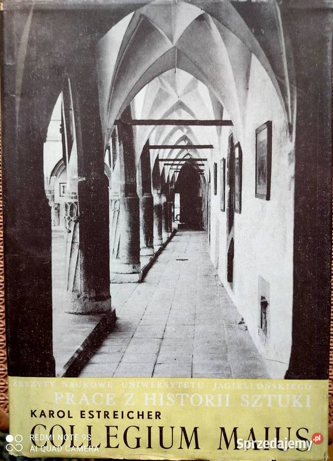 Karol Estreicher Collegium Maius Dzieje gmachu Antykwariat małopolskie Kraków sprzedam