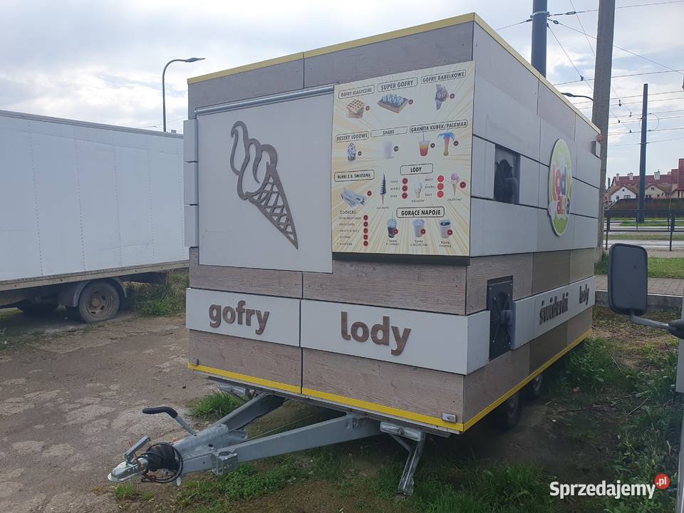 Wynajmę wyposażoną przyczepę lodową