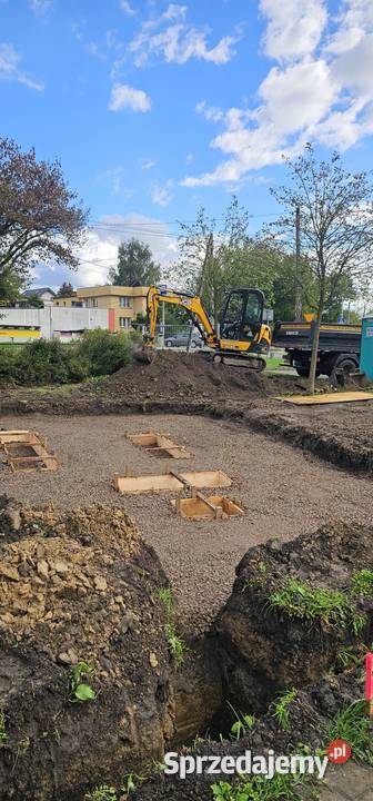 Prace ziemne minikoparka Kraków