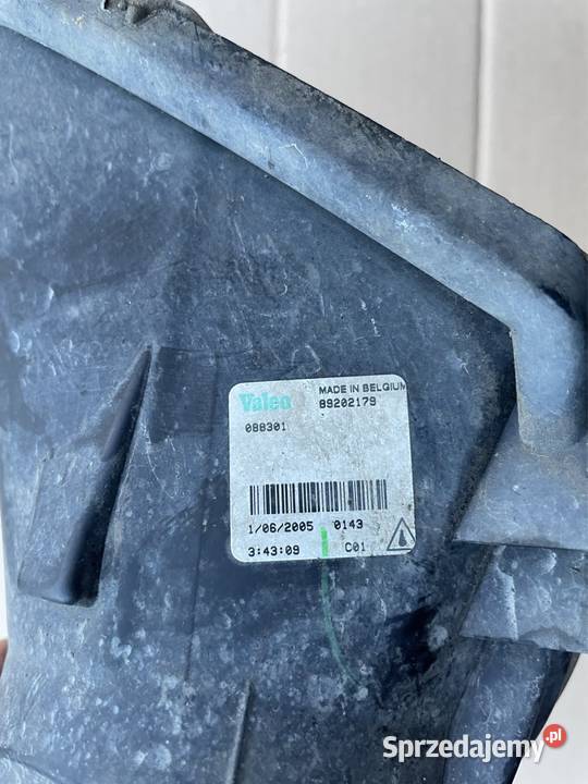 89202179 lampa przeciwmgielna halogen lewy ford Szczecin
